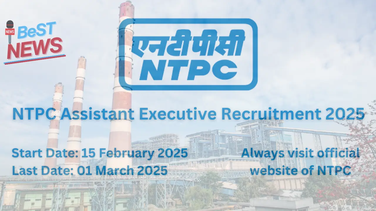 NTPC Assistant Executive Recruitment 2025